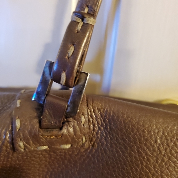 100% Authentic FENDI Brown leather
